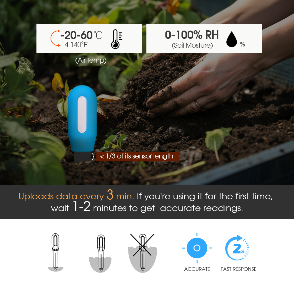 Smart Zigbee Soil Sensor for H - Plant Monitor 评论和价格