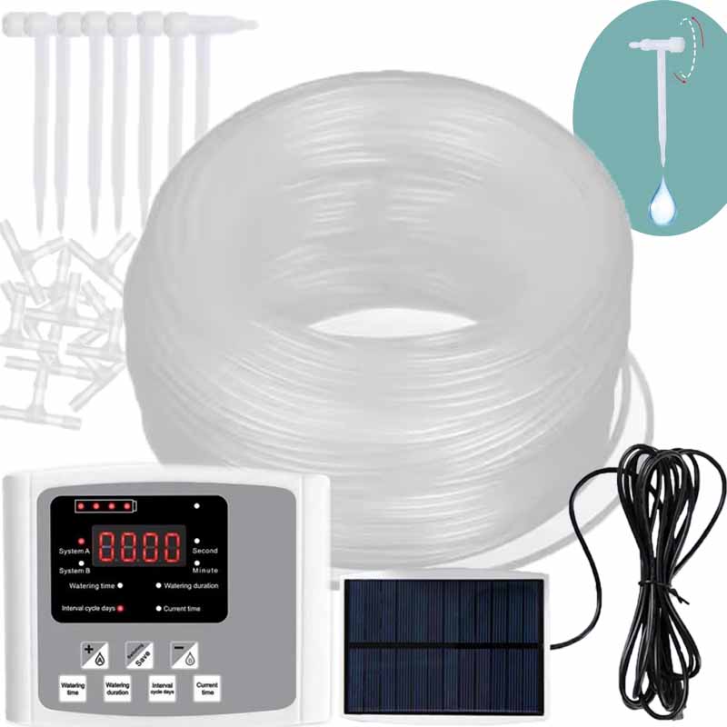 Automatic Solar Energy Drip Ir - Smart Garden System 评论和价格