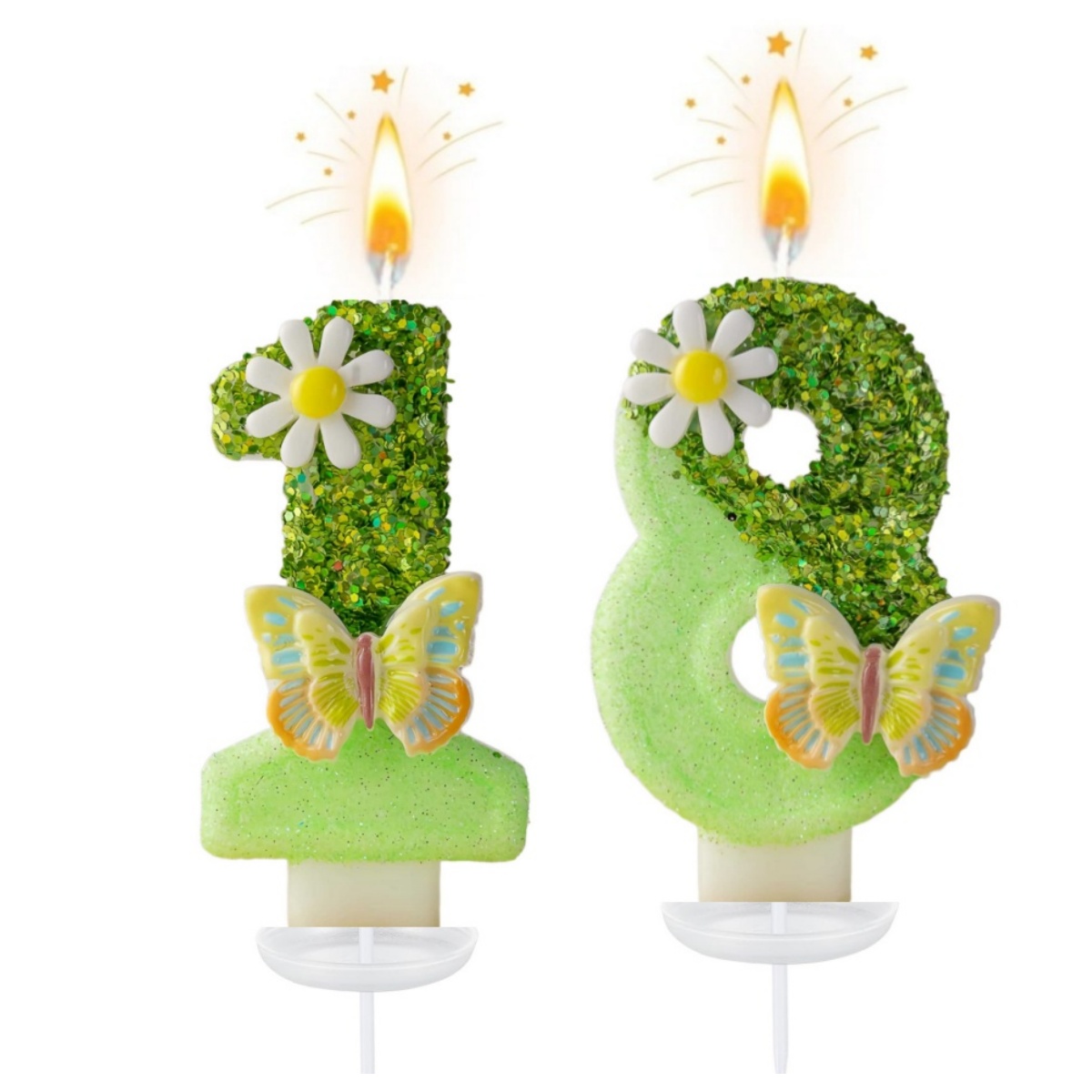 New 0-9 Number Birthday Candle - Garden Camera 评论和价格