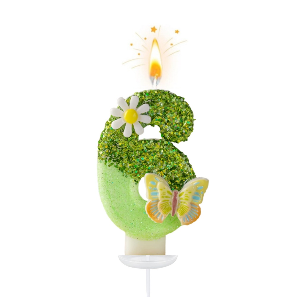 New 0-9 Number Birthday Candle - Garden Camera 评论和价格