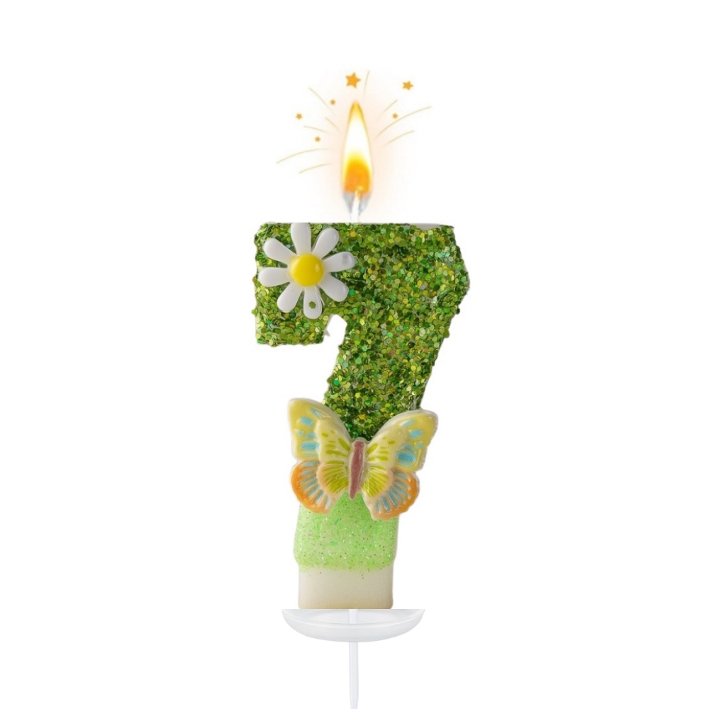 New 0-9 Number Birthday Candle - Garden Camera 评论和价格