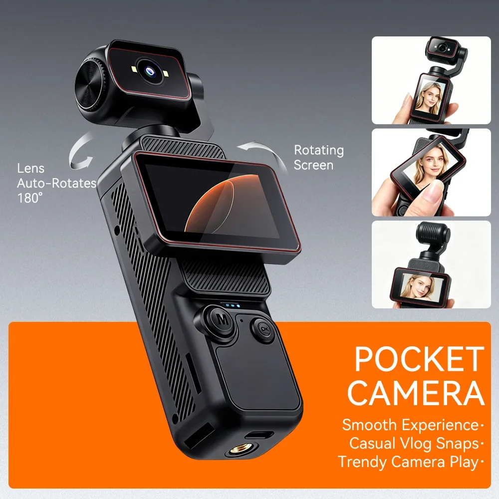 New Pocket Handheld Vlog Camer - Garden Camera 评论和价格