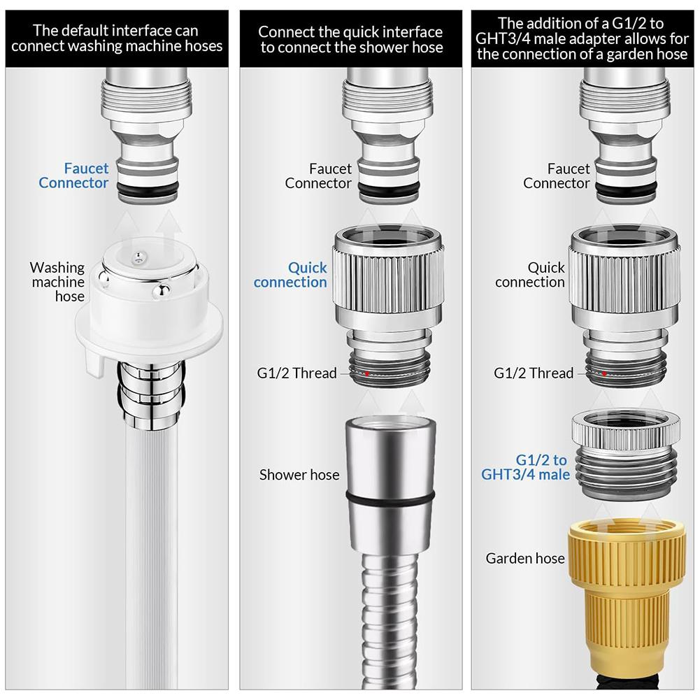 Faucet Adapter Set for Garden  - Smart Garden Kit 评论和价格