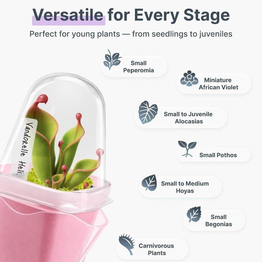 Plastic Self-Watering Flower P - Hydroponic Grow Pod 评论和价格
