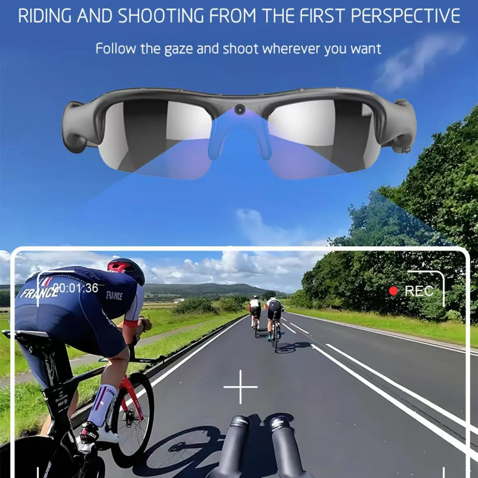 Smart Glasses WIFI 1080P Camer - Garden Camera 评论和价格