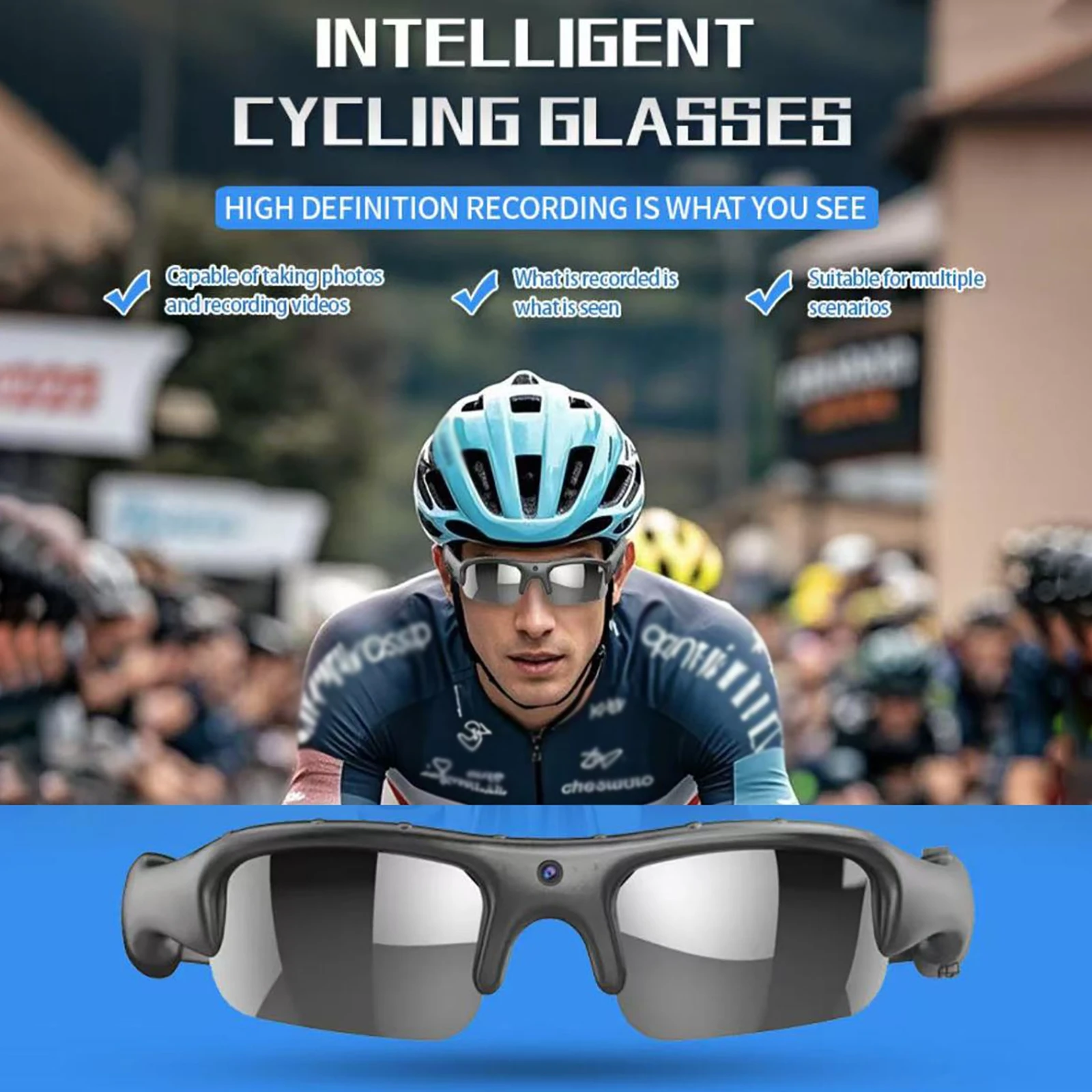 Smart Glasses WIFI 1080P Camer - Garden Camera 评论和价格