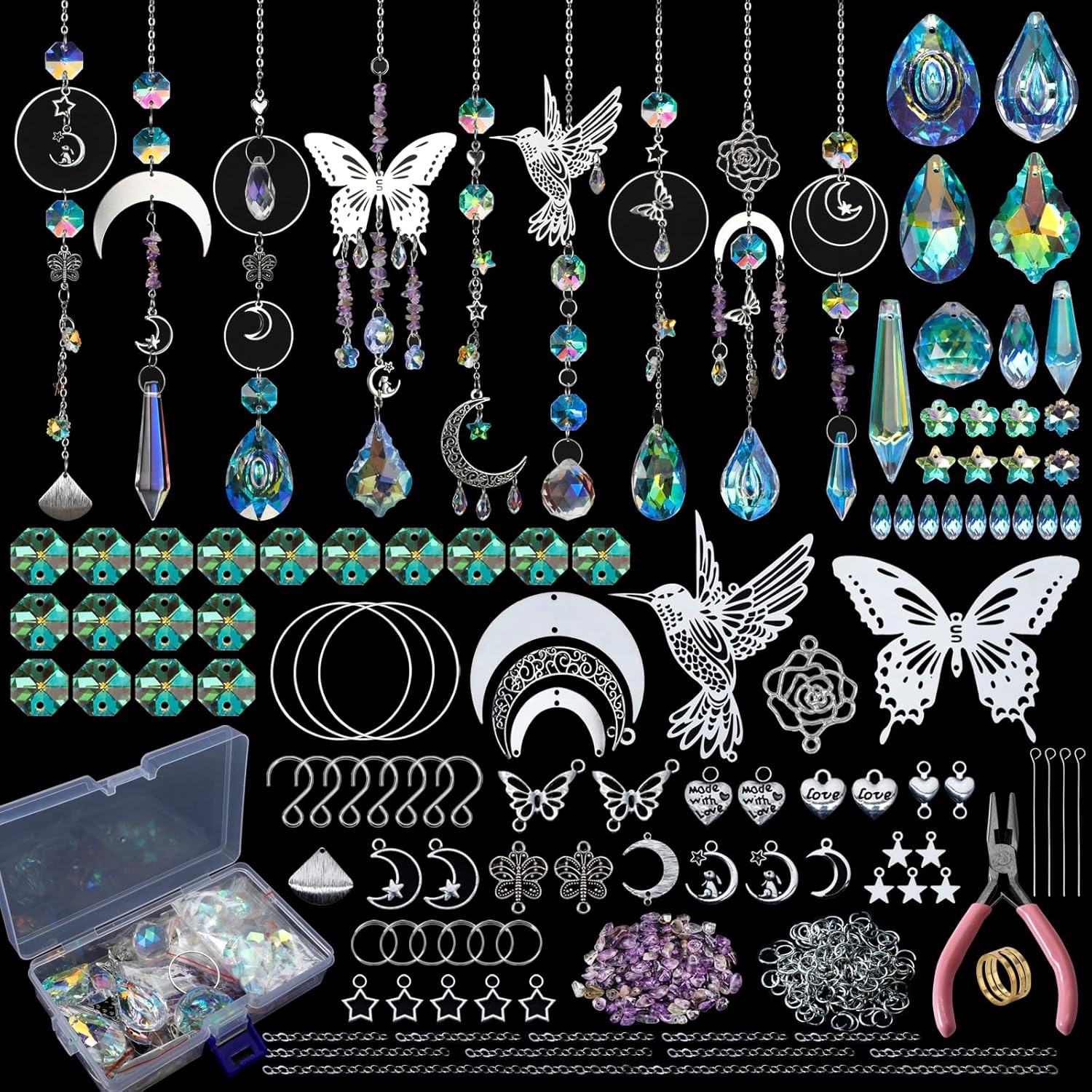 DIY 400pcs SunCatchers Making  - Indoor Garden Kit 评论和价格