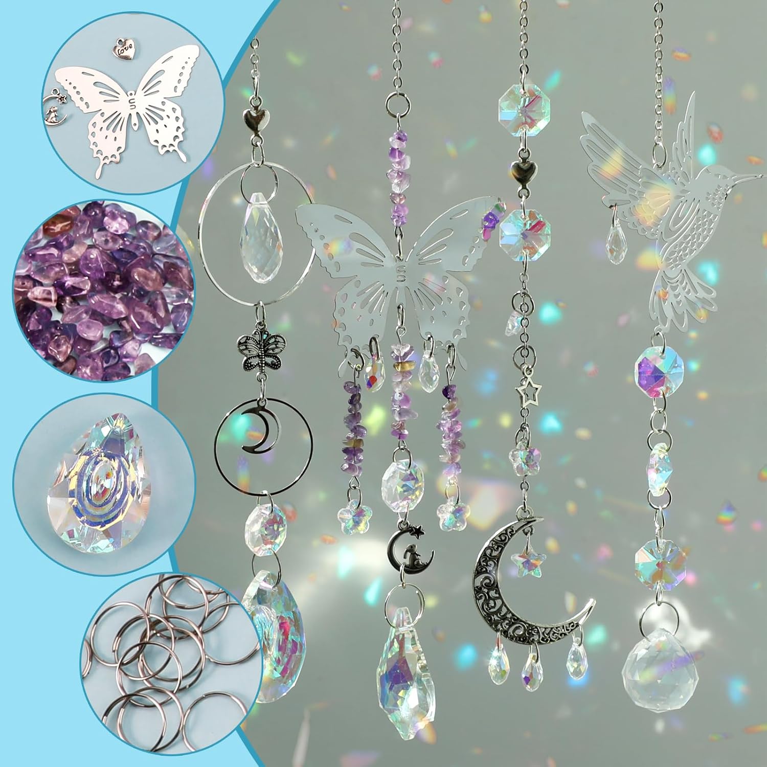DIY 400pcs SunCatchers Making  - Indoor Garden Kit 评论和价格