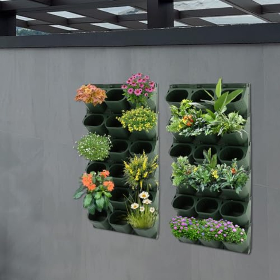 36-Slot Self-Watering Wall Pla - Self Watering Planter 评论和价格