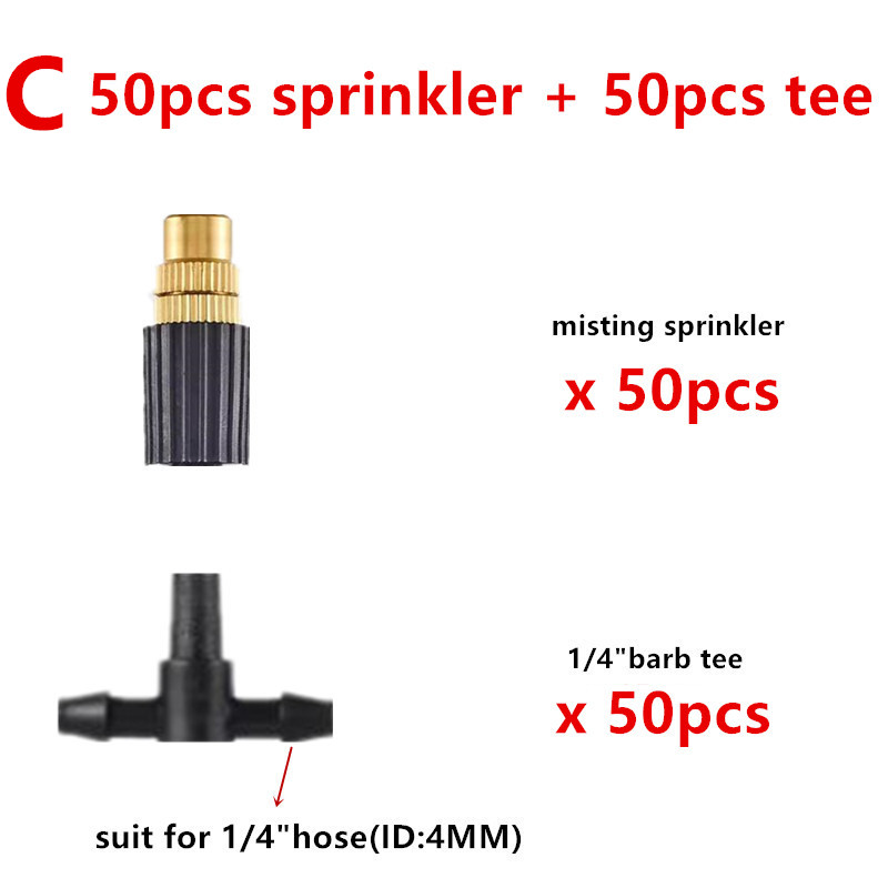 50pcs Garden Sprinkler Device  - Automatic Watering 评论和价格