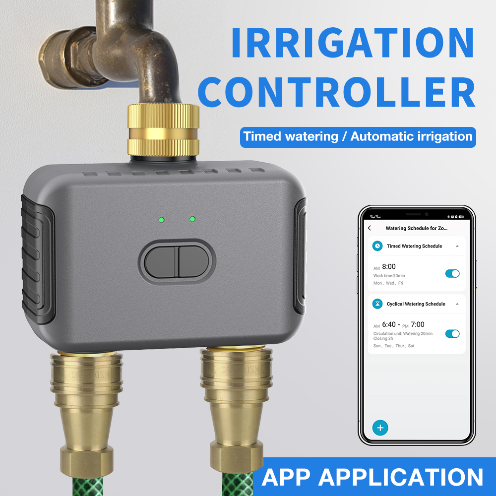 Tuya 2 Zone Watering Timer Gar - Smart Garden System 评论和价格
