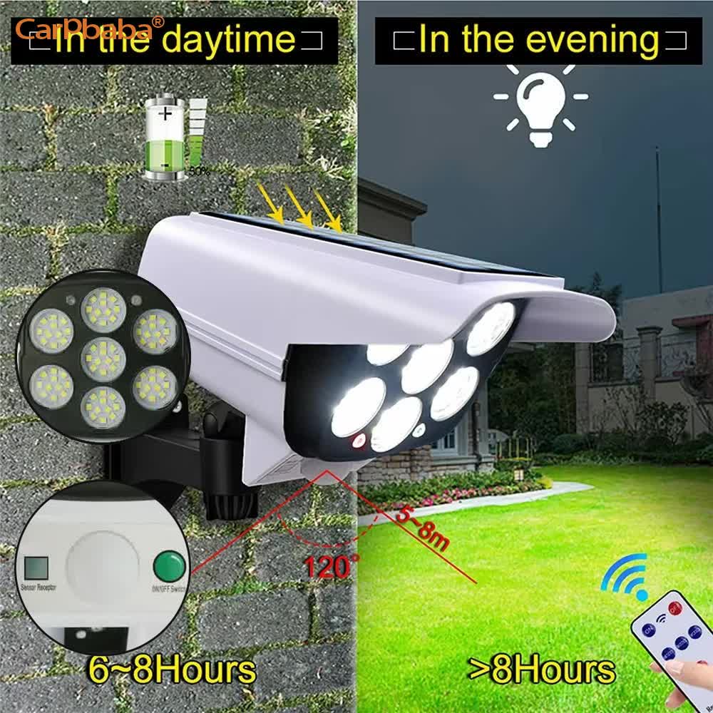 Outdoor Solar Light Motion Sen - Garden Camera 评论和价格